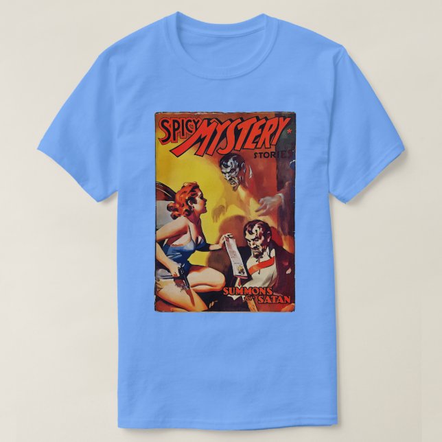 Camiseta Spicy Mystery Summons For Satan (Diseño del anverso)