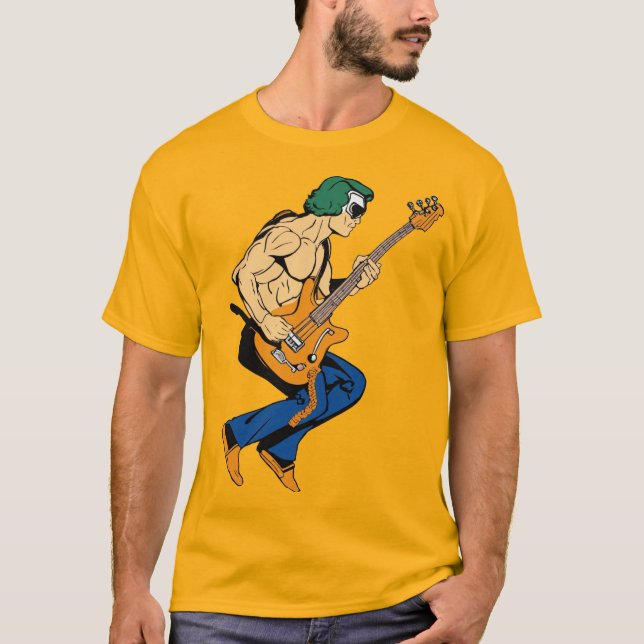 Camiseta Spicy Serenade: El Pegatina del Guitarista del Pep (Anverso)