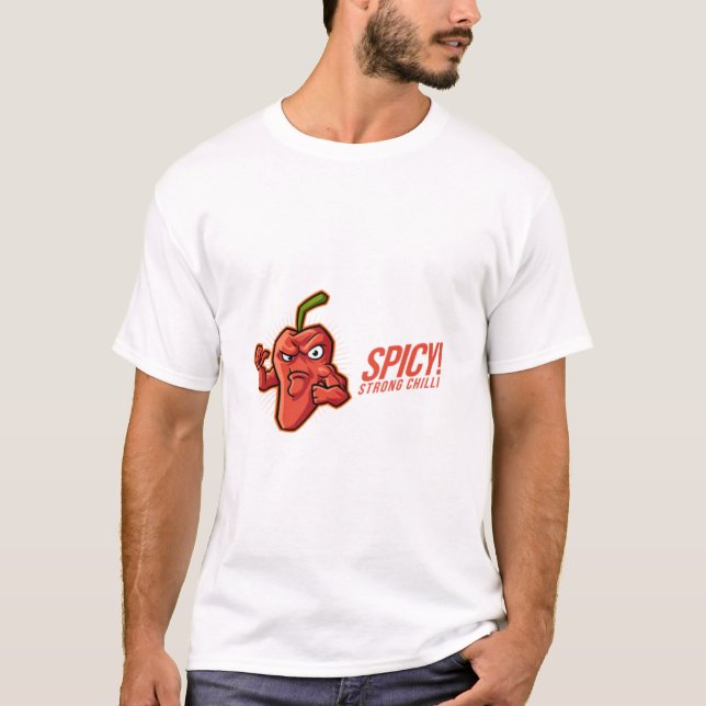 Camiseta Spicy Strong Chili (Anverso)