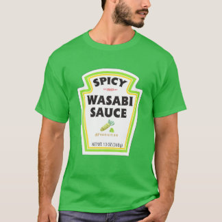 Camiseta Spicy Wasabi Sauce Halloween Costume golpe de esta