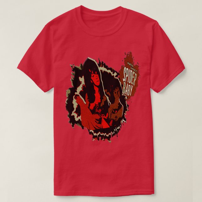 Camiseta Spider Baby (Diseño del anverso)