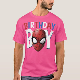 Camiseta Spider boys Birthday Boy