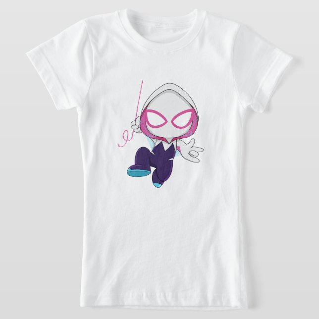 Camiseta Spider, Chica fantasma del bebé (Distribución)