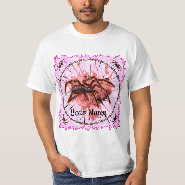 Camiseta Spider de viuda negra (Anverso)