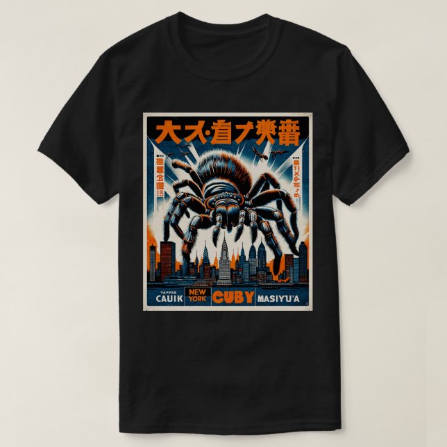 Camiseta Spider gigante (Diseño del anverso)