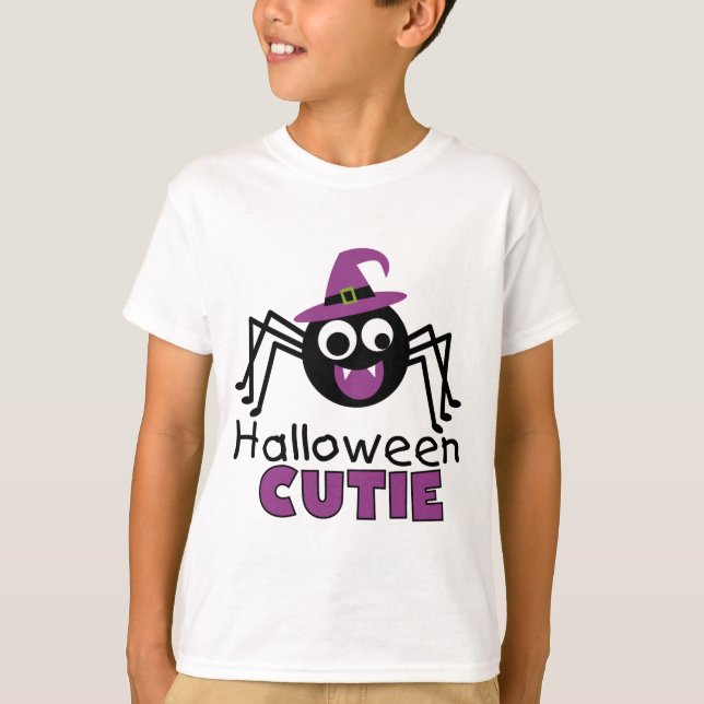 Camiseta Spider Halloween Cutie (Anverso)