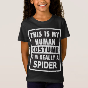 Camiseta Spider Halloween Disstume Funny Spider Costume Reg
