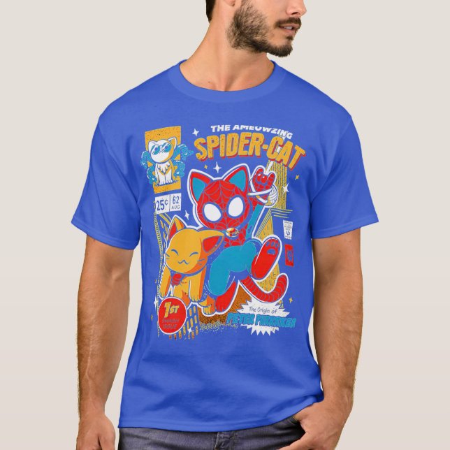 Camiseta Spider Man Cat (Anverso)