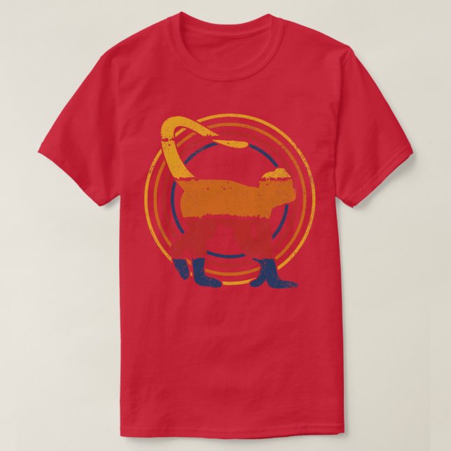 Camiseta Spider Monkey Vintage (Diseño del anverso)