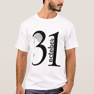 Camiseta Spider Retro Spooky 31 Halloween 31 de octubre Sal