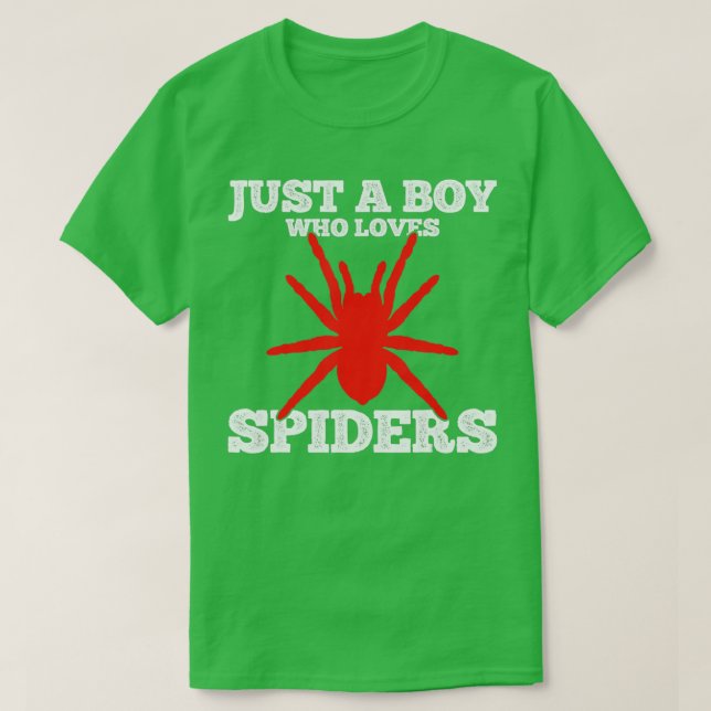 Camiseta Spider Spider Tarantulas Gift (Diseño del anverso)