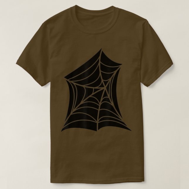 Camiseta Spiderweb Costume Spider Gracioso disfraz de Hallo (Diseño del anverso)