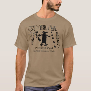 Camiseta Spiderwoman & Coyote del panel petroglifo