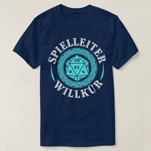 Camiseta Spielleiter Willkr Rpg Pen Paper Rollenspiel (Diseño del anverso)