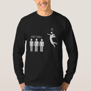 Camiseta Spike Otros Jugador De Voleibol