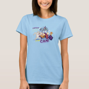 Camiseta Spike, Tom Y Jerry - Atrápame Si Puedes
