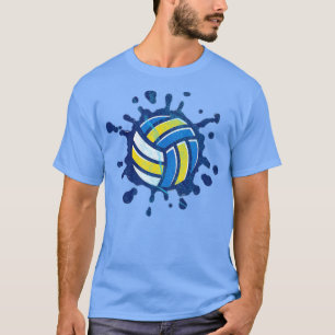 Camiseta Spiker Setter Server Beach Volleyball Water Splatt