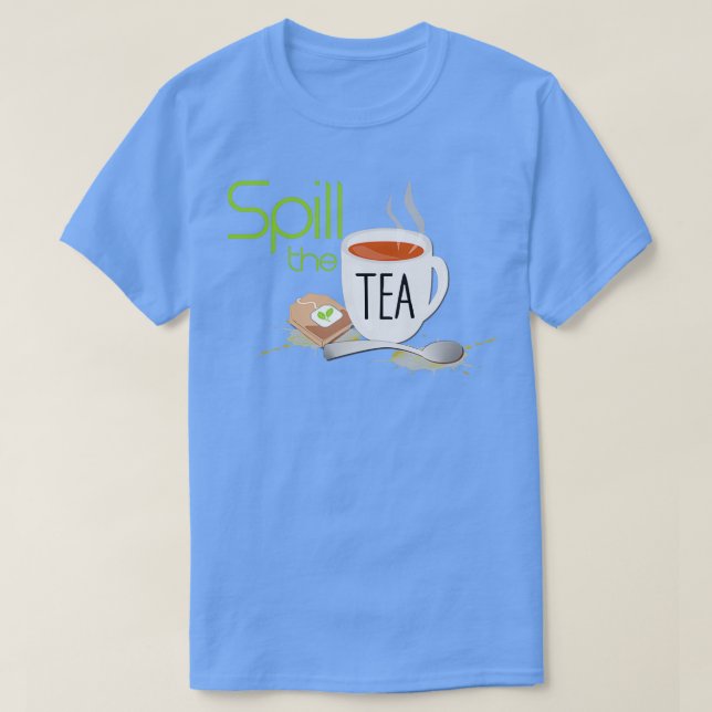 Camiseta Spill the Tea 34 (Diseño del anverso)
