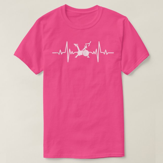 Camiseta Spin Heartbeat Funny  (Diseño del anverso)