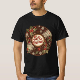 Camiseta Spin Into Christmas – Fun Holiday Design