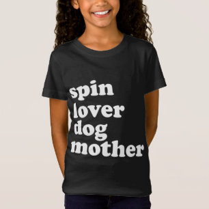Camiseta Spin Lover Perro Madre Divertido entrenamiento Gym