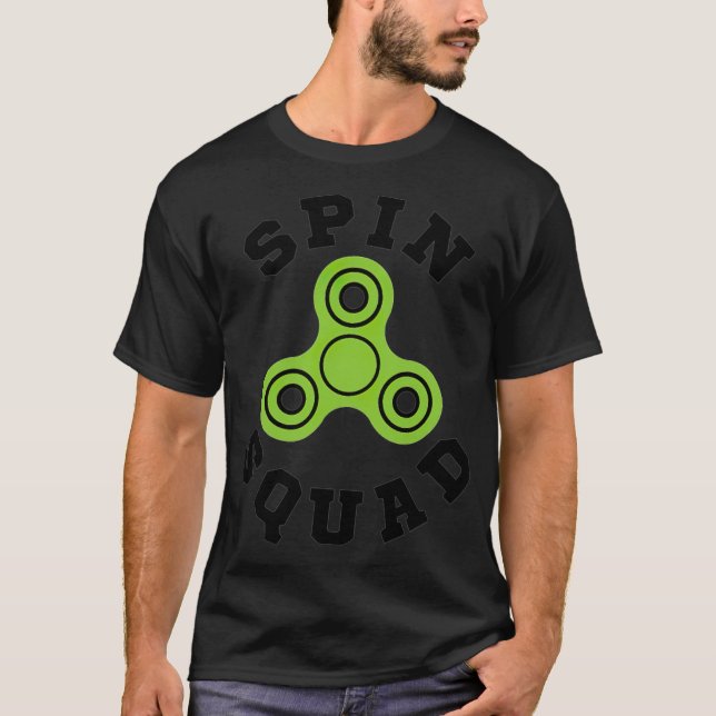 Camiseta Spin Squad Guay Fidget Spinner Tees mejores amigos (Anverso)