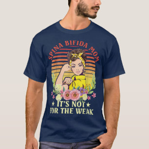 Camiseta Spina Bifida Mom No Es Para Débiles
