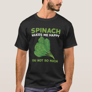 Camiseta Spinach Saying Garden Plants