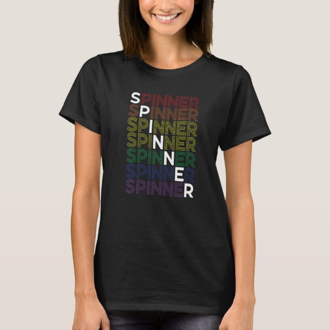 Camiseta Spinador de empuje y husillo de caída (Anverso)