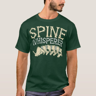 Camiseta Spine Whisperer regalos graciosos de quiropráctico