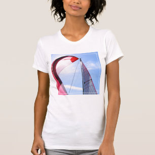 Camiseta Spinnaker rojo con Sun