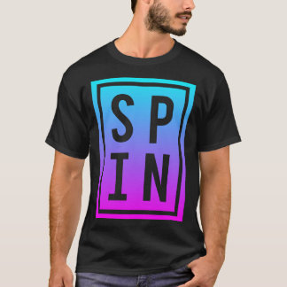 Camiseta Spinning Class Saying Spin Workout Exercise Bike F
