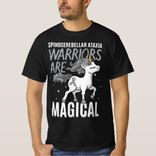 Camiseta Spinocerebellar Ataxia Warrior Awareness Ribbon SC