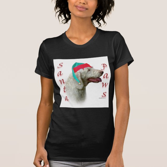 Camiseta Spinone Italiano Santa Paws (Anverso)