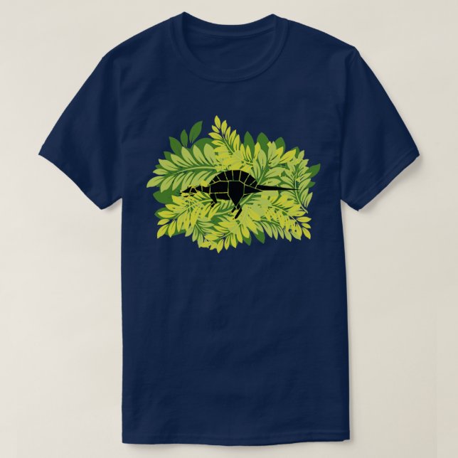 Camiseta Spinosaurus de Jungle Origami (Diseño del anverso)