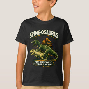 Camiseta Spinosaurus quiropráctico prehistórico divertido