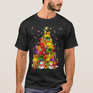 Camiseta Spinosaurus Xmas Iluminación Árbol Santa Spinosaur