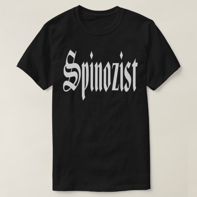 Camiseta Spinozist Baruch Spinoza Spinoza (Diseño del anverso)