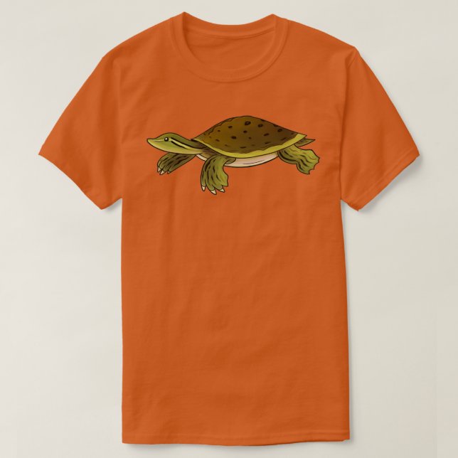 Camiseta Spiny Softshell Turtle (Diseño del anverso)