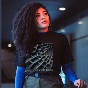 Camiseta Spiral Out Keep Going - Inspirado por Fibonacci
