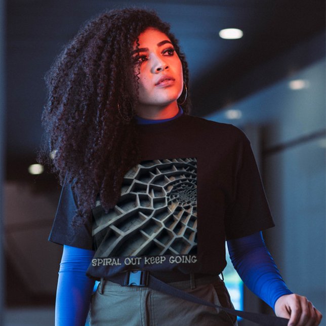 Camiseta Spiral Out Keep Going - Inspirado por Fibonacci (Style with Spiral Out Keep Going T-Shirt!)