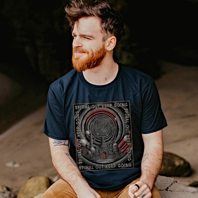 Camiseta Spiral Out Keep Goong - Tee Retro de herramientas (Subido por el creador)