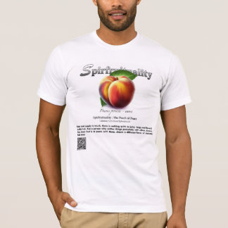 Camiseta Spirfruituality : The Peach of Peace F&B T-Shirt