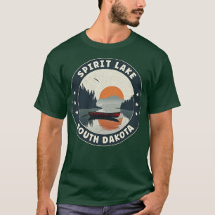Camiseta Spirit Lake South Dakota Sunset