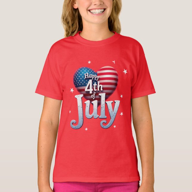 Camiseta Spirit of America: Wear Your Freedom. (Anverso)