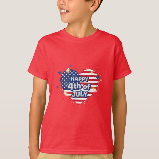 Camiseta Spirit of America: Wear Your Freedom (Anverso)