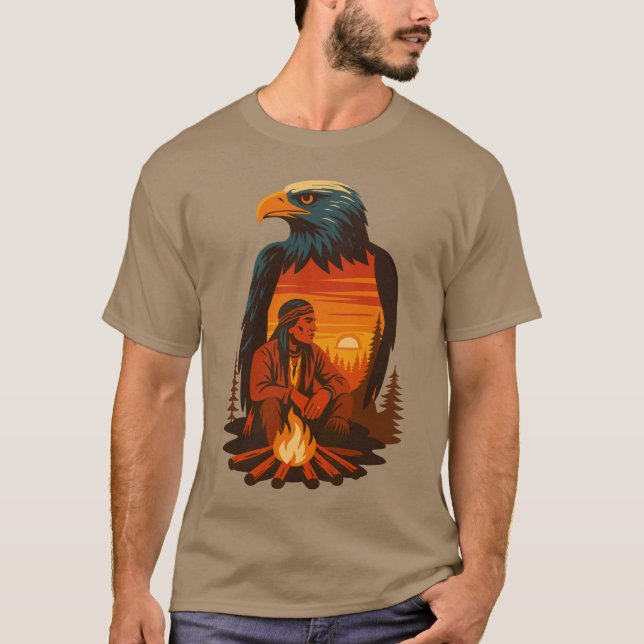 Camiseta Spirit of Freedom: The American Eagle (Anverso)
