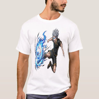 Camiseta Spirit Striker Blue Energy Anime Fútbol O