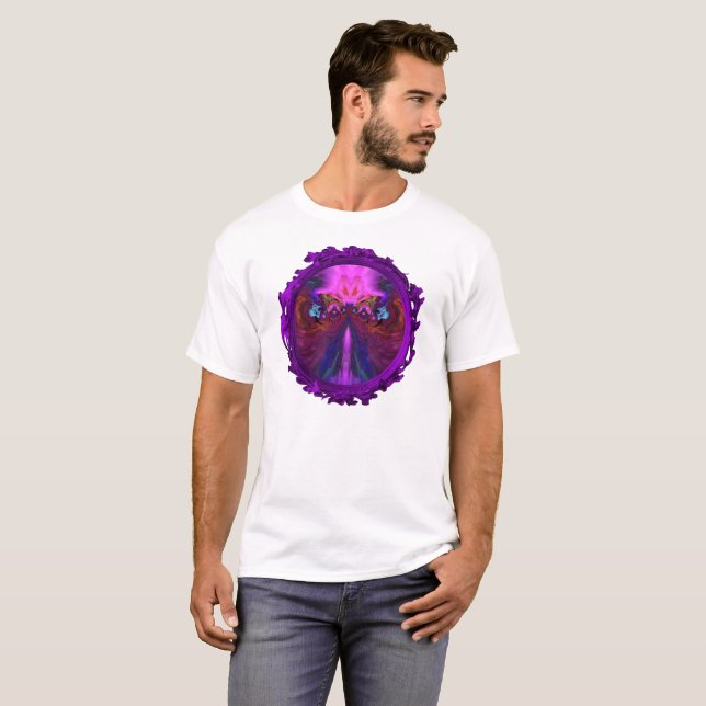 Camiseta Spiritual Pink Eyes Man (Anverso completo)