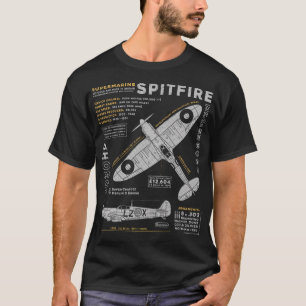 Camiseta Spitfire supermarino